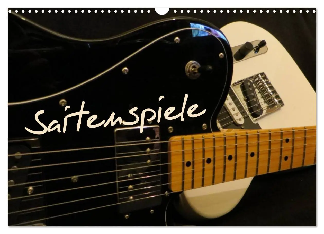 Cover: 9783516152975 | SAITENSPIELE (Wandkalender 2026 DIN A3 quer), CALVENDO Monatskalender