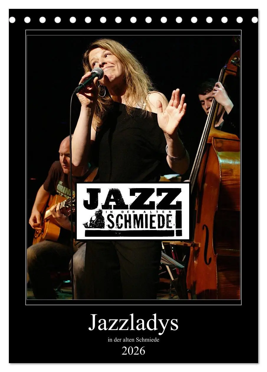Cover: 9783516392975 | Jazzladys in der alten Schmiede (Tischkalender 2026 DIN A5 hoch),...