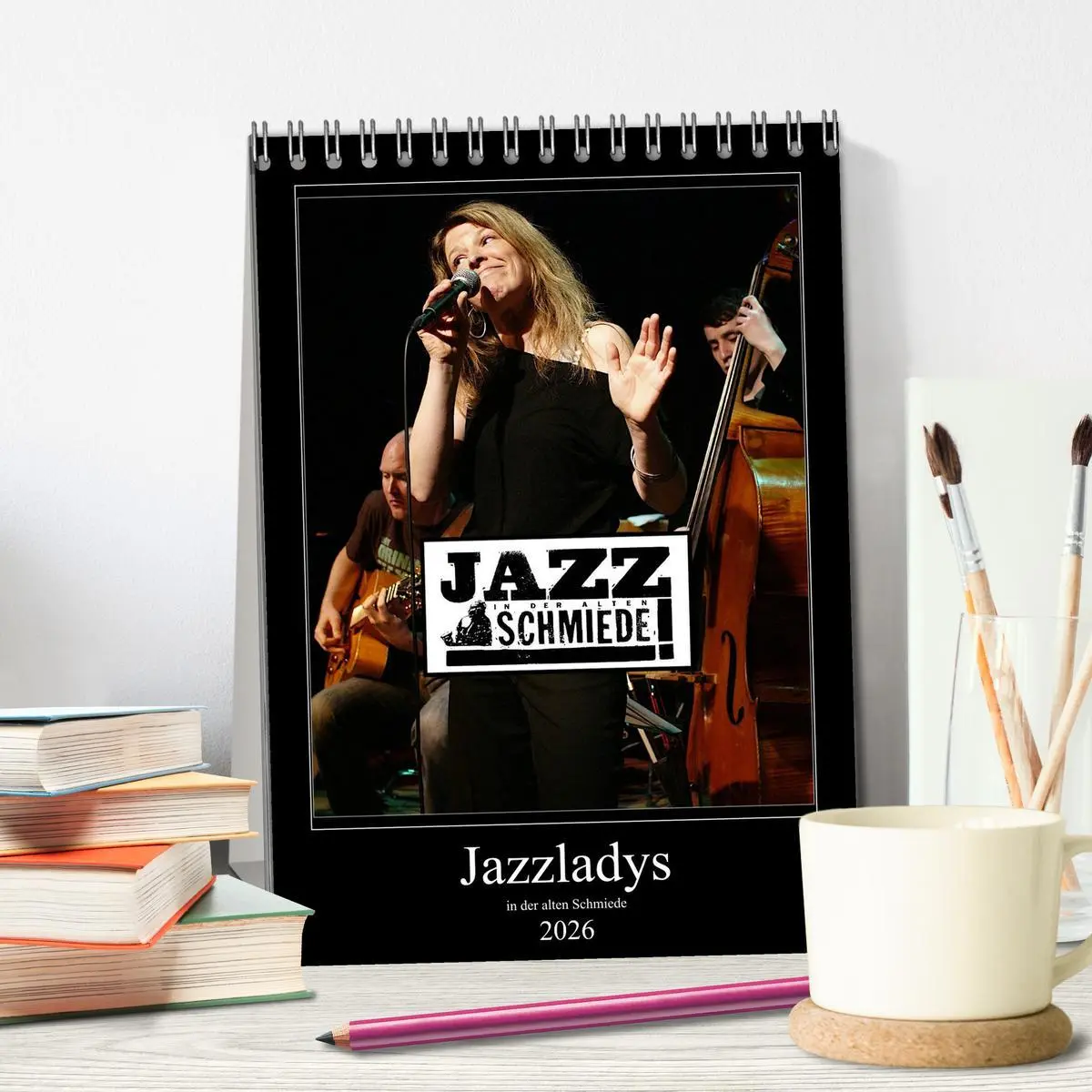 Bild: 9783516392975 | Jazzladys in der alten Schmiede (Tischkalender 2026 DIN A5 hoch),...