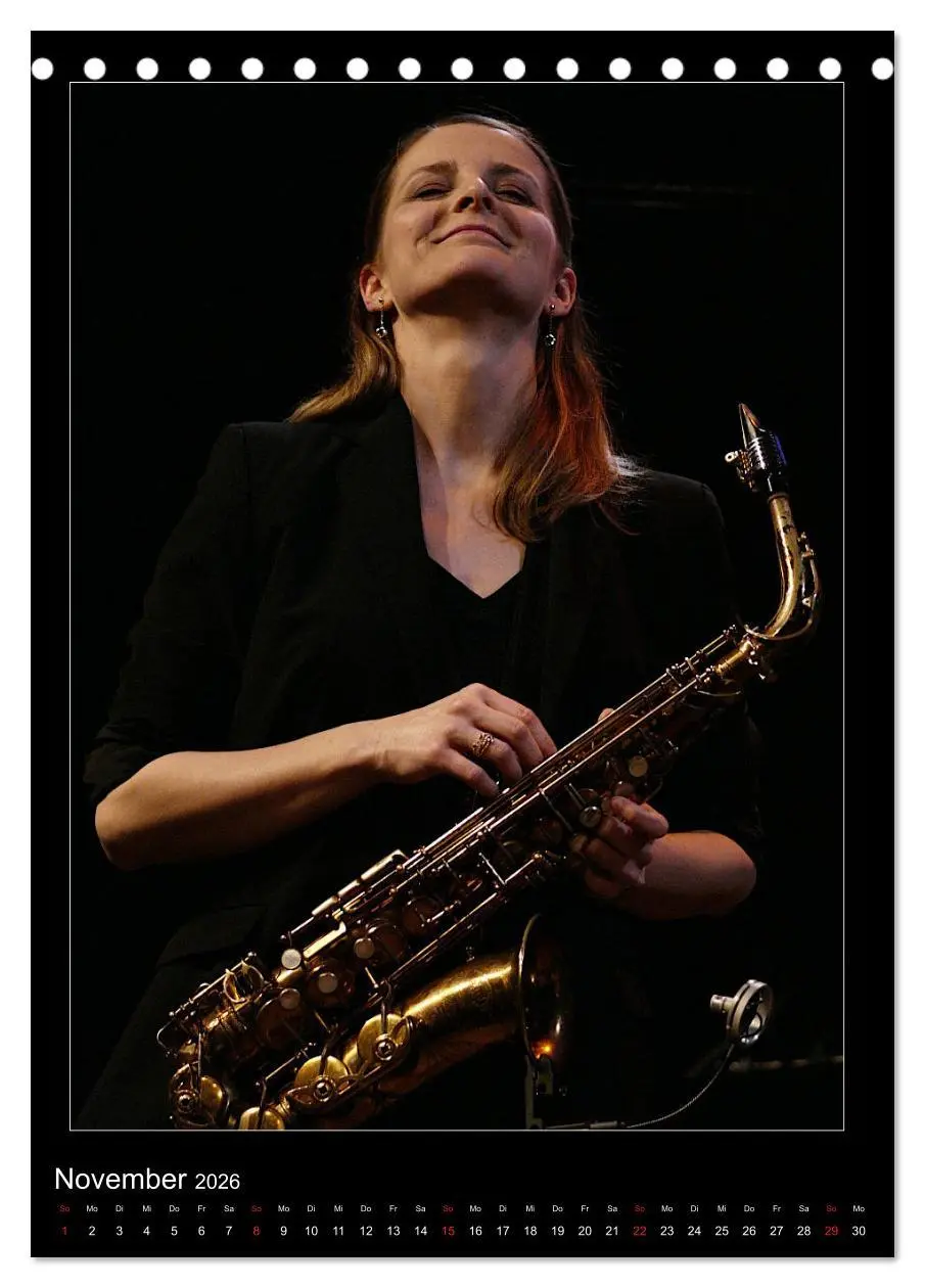 Bild: 9783516392975 | Jazzladys in der alten Schmiede (Tischkalender 2026 DIN A5 hoch),...