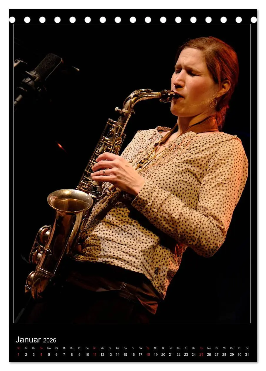 Bild: 9783516392975 | Jazzladys in der alten Schmiede (Tischkalender 2026 DIN A5 hoch),...