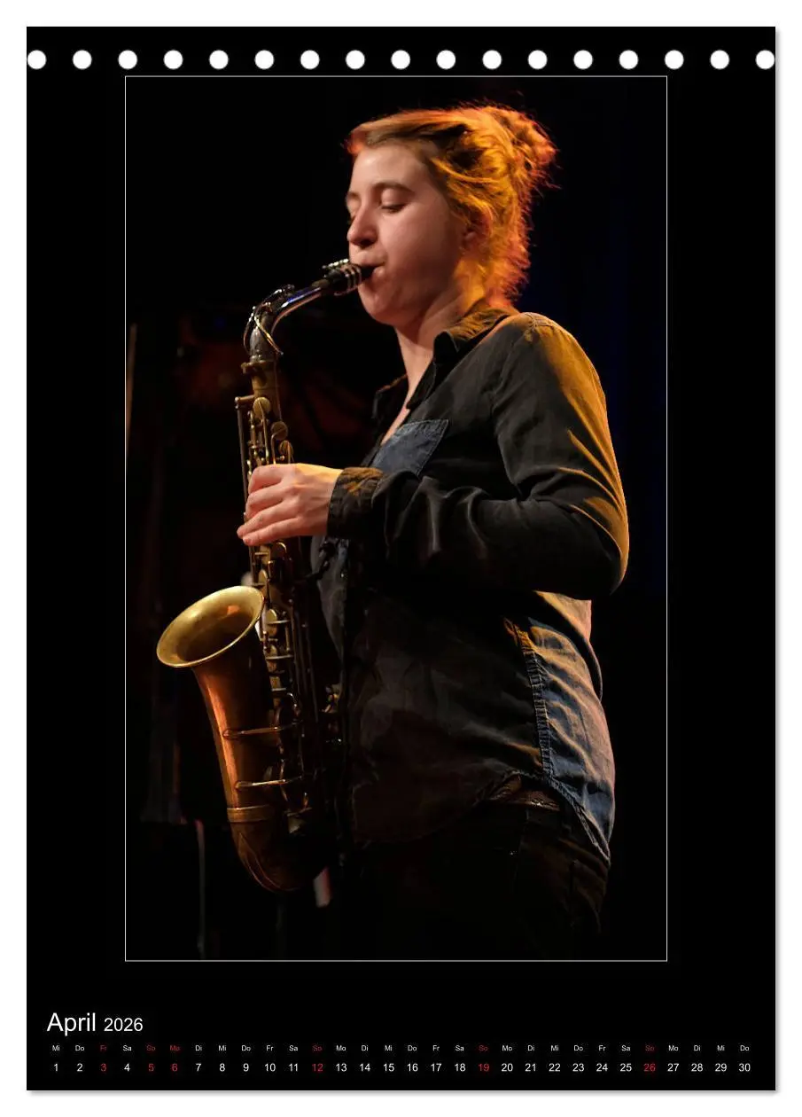Bild: 9783516392975 | Jazzladys in der alten Schmiede (Tischkalender 2026 DIN A5 hoch),...