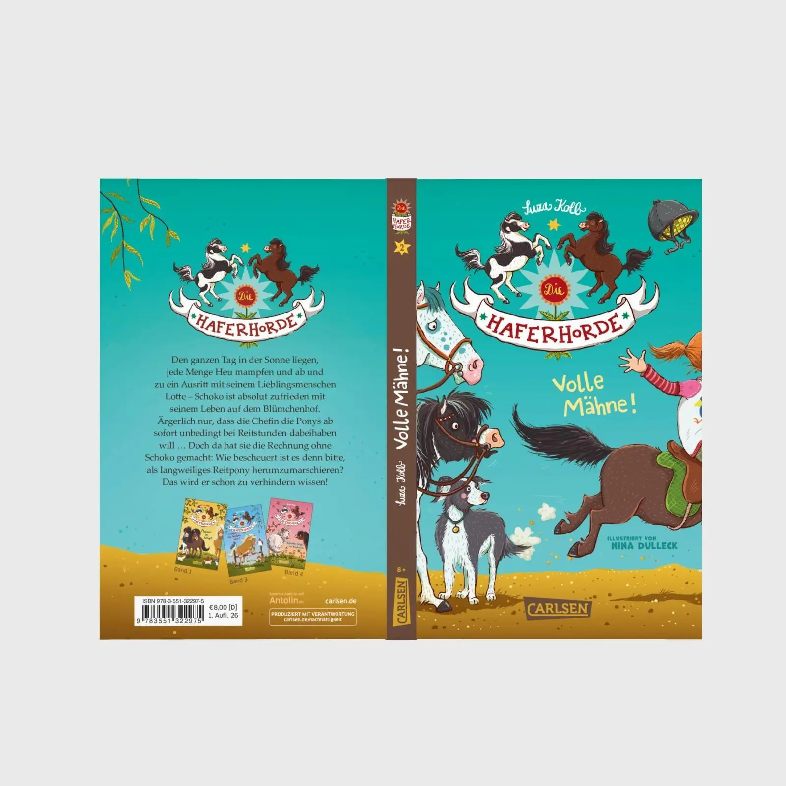 Bild: 9783551322975 | Die Haferhorde 2: Volle Mähne! | Suza Kolb | Taschenbuch | 160 S.