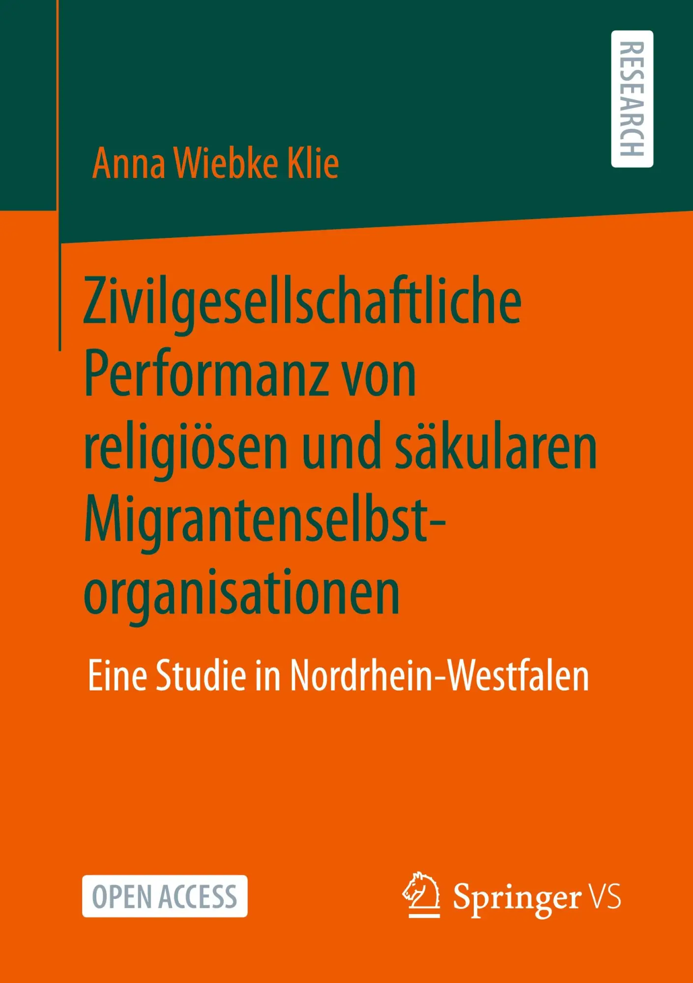Cover: 9783658342975 | Zivilgesellschaftliche Performanz von religiösen und säkularen...