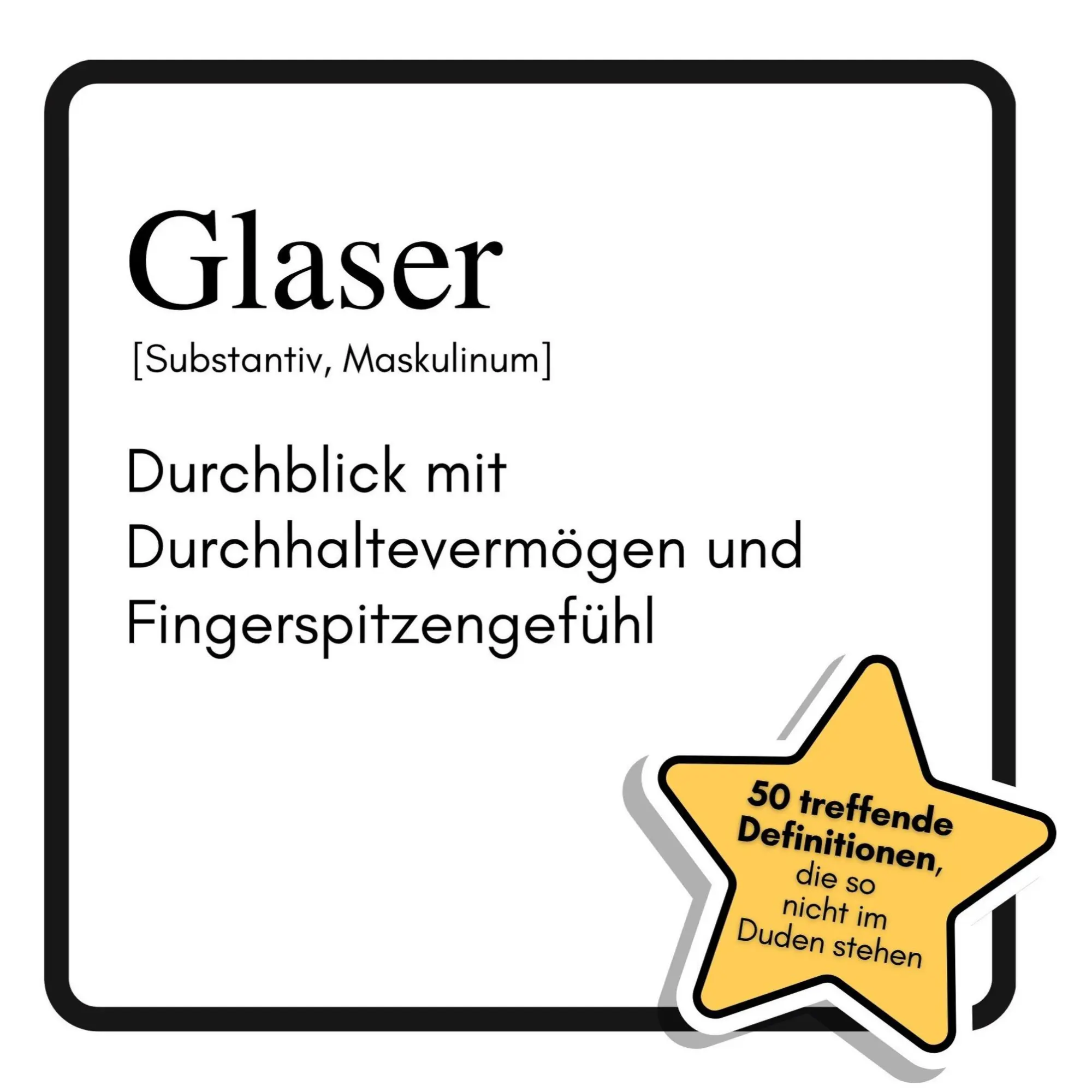 Cover: 9783759182975 | Glaser | Durchblick mit Durchhaltevermögen und Fingerspitzengefühl