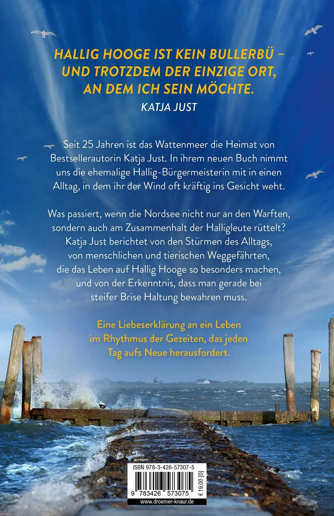 Rückseite: 9783426573075 | Gegenwind auf dem Sommerdeich | Katja Just | Taschenbuch | 224 S.