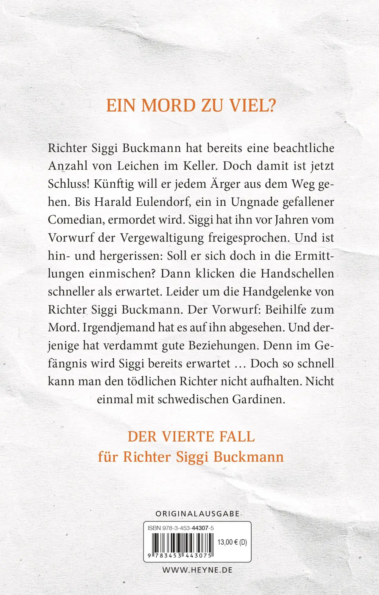 Bild: 9783453443075 | Richter leben besser | Roman | Thorsten Schleif | Taschenbuch | 288 S.