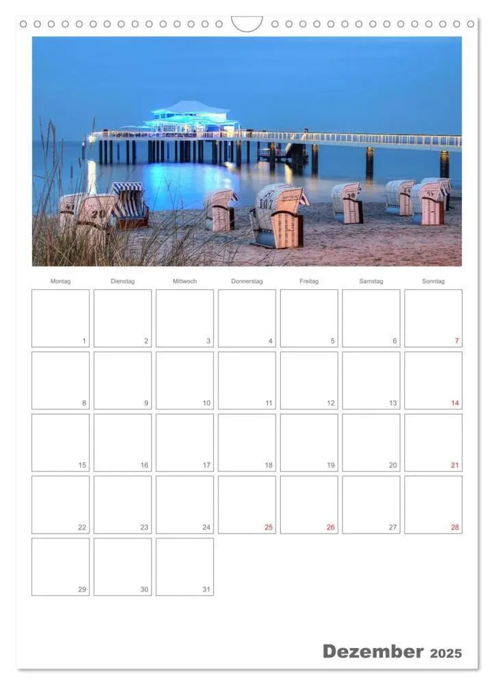 Bild: 9783457023075 | Timmendorfer Strand (Wandkalender 2025 DIN A3 hoch), CALVENDO...