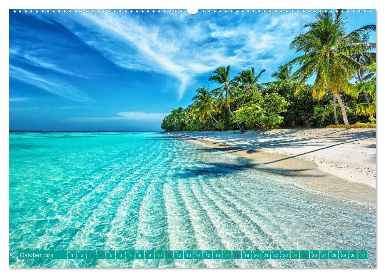 Bild: 9783457403075 | Sehnsucht Strandparadies (hochwertiger Premium Wandkalender 2026...
