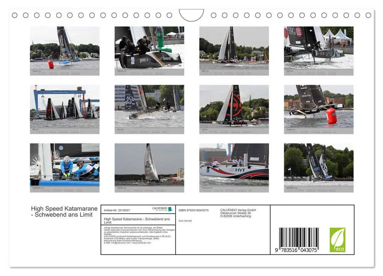 Bild: 9783516043075 | High Speed Katamarane - Schwebend ans Limit (Wandkalender 2026 DIN...