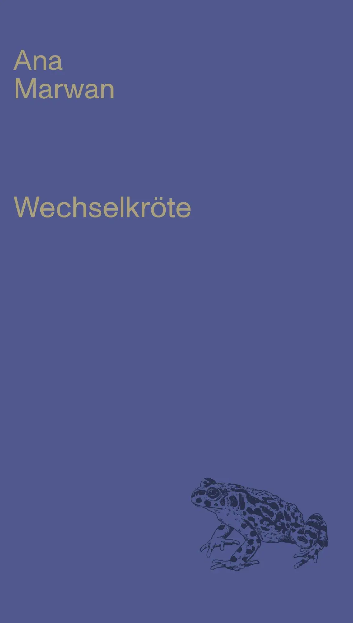 Cover: 9783701313075 | Wechselkröte | Ana Marwan | Buch | 60 S. | Deutsch | 2022