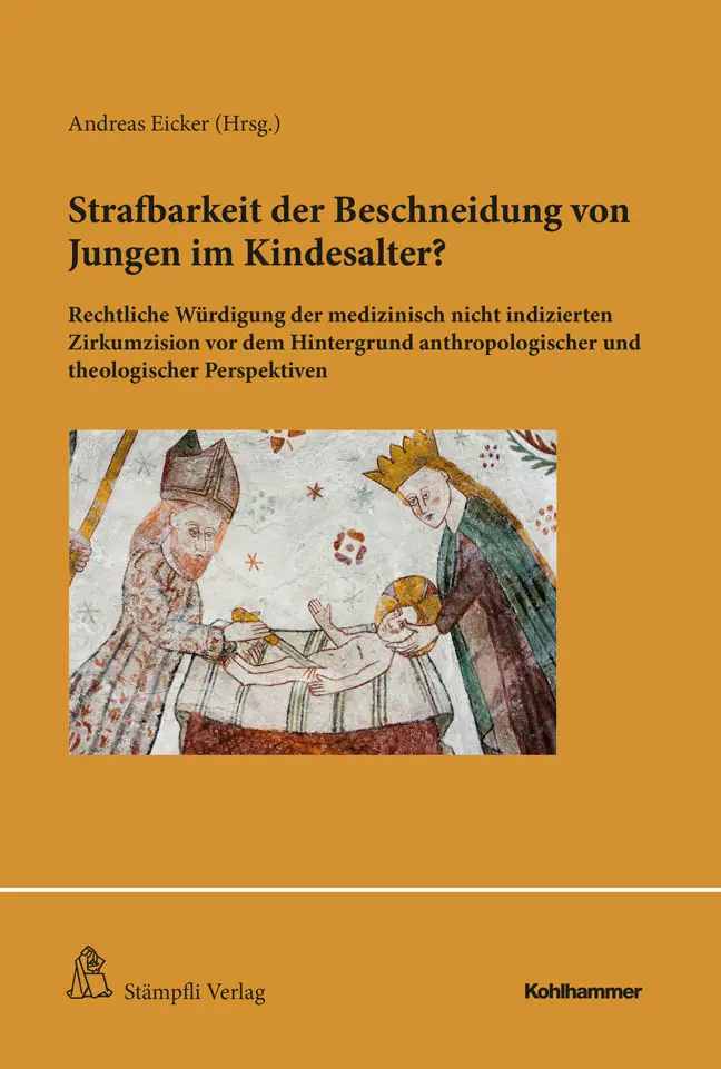 Cover: 9783727223075 | Strafbarkeit der Beschneidung von Jungen im Kindesalter? | Taschenbuch