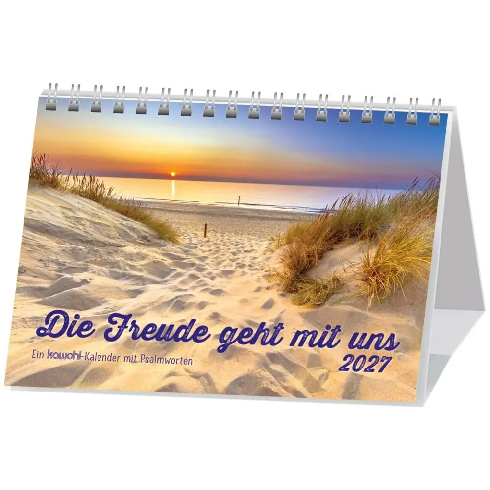 Cover: 9783754883075 | Die Freude geht mit uns 2027 | Kalender mit Farbfotos und Psalmworten
