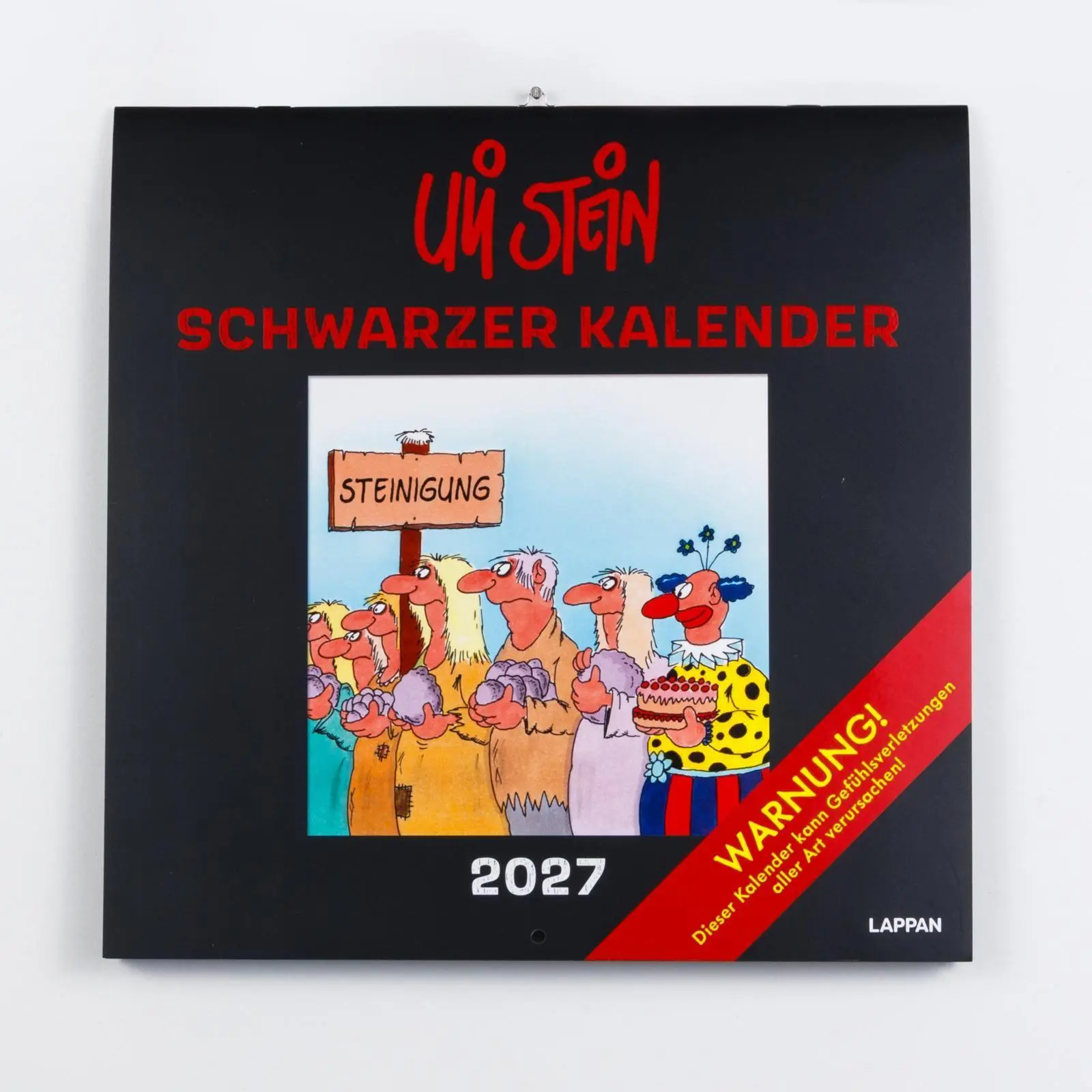 Bild: 9783830323075 | Uli Stein Schwarzer Kalender 2027: Monatskalender für die Wand | Stein