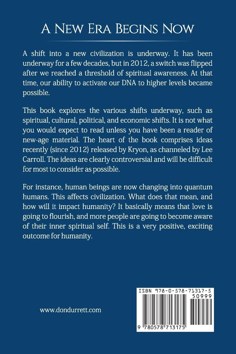 Rückseite: 9780578713175 | The Path Forward | A Shift Into a New Era | Durrett | Taschenbuch
