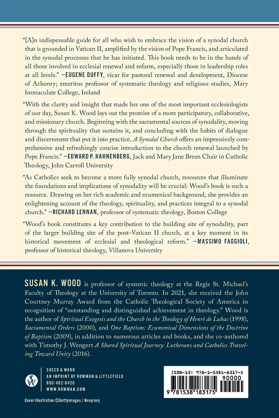 Rückseite: 9781538183175 | Synodal Church | The Christian Faithful on Pilgrimage | Susan K. Wood