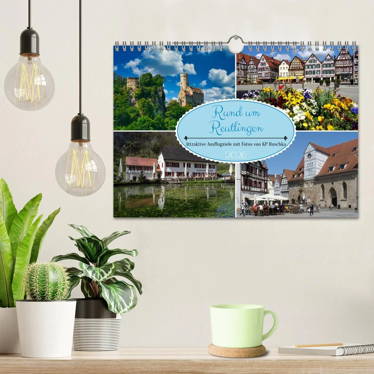 Bild: 9783457563175 | Rund um Reutlingen (Wandkalender 2026 DIN A4 quer), CALVENDO...