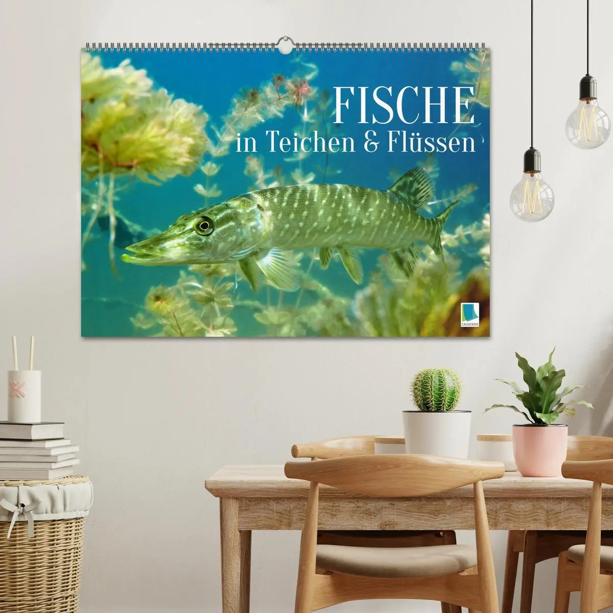 Bild: 9783457943175 | Fische in Teichen und Flüssen (Wandkalender 2026 DIN A2 quer),...