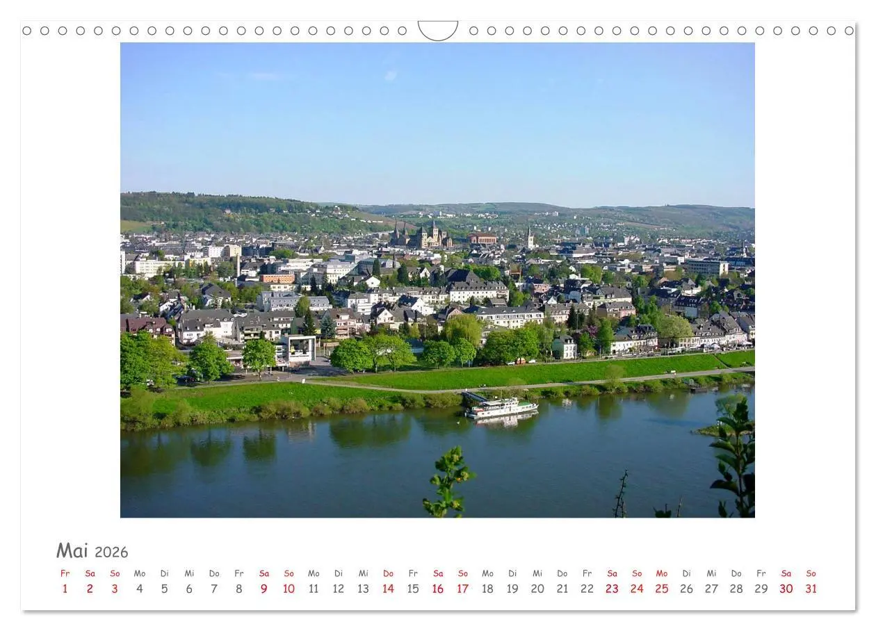 Bild: 9783516033175 | Unvergessliches Trier (Wandkalender 2026 DIN A3 quer), CALVENDO...