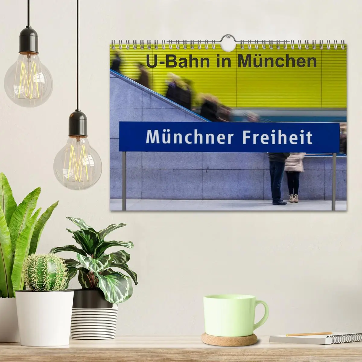 Bild: 9783516103175 | U-Bahn in München (Wandkalender 2026 DIN A4 quer), CALVENDO...