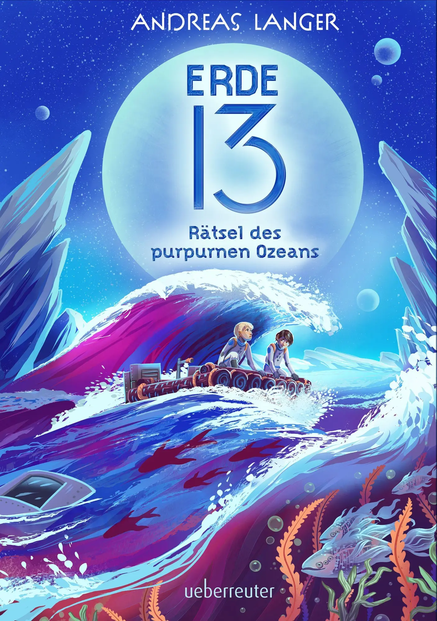 Cover: 9783764153175 | Erde 13 - Rätsel des purpurnen Ozeans (Erde 13, Bd. 2) | Langer | Buch
