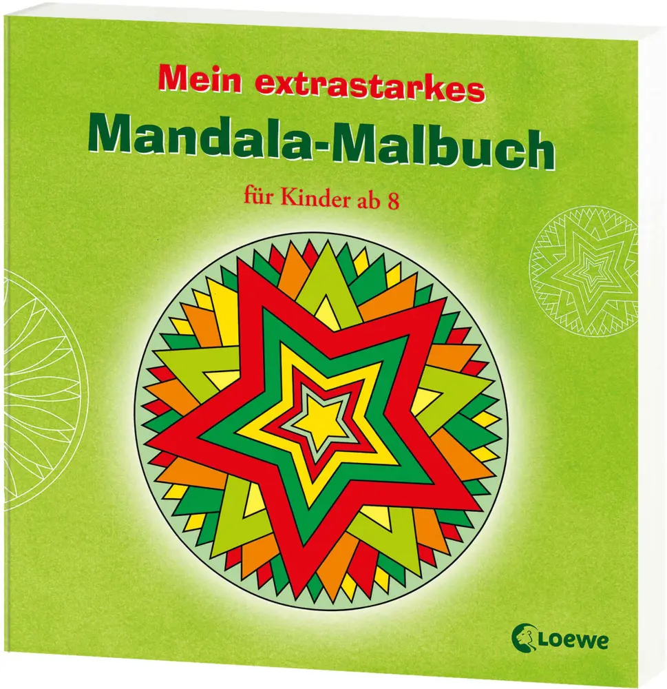 Cover: 9783785563175 | Mein extrastarkes Mandala-Malbuch für Kinder ab 8 | Loewe Kreativ
