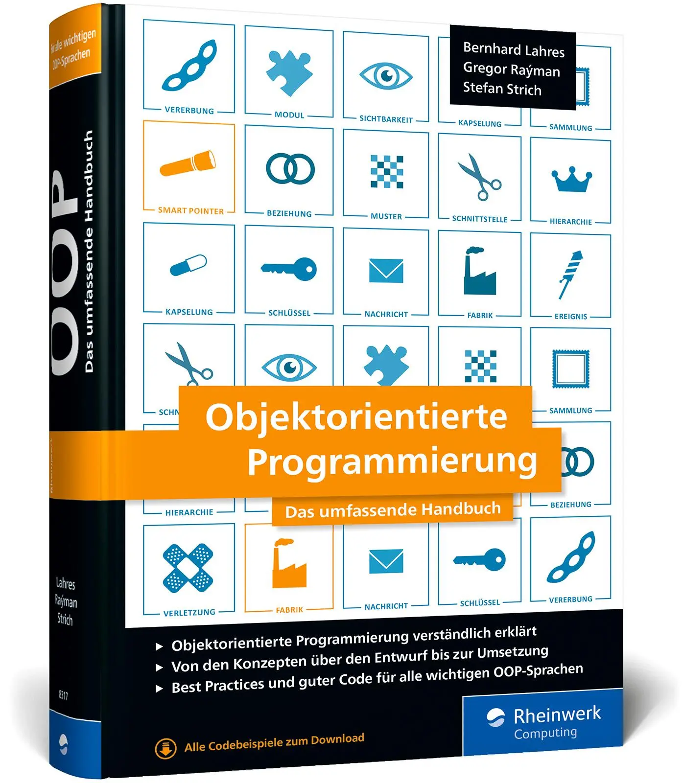 Cover: 9783836283175 | Objektorientierte Programmierung | Bernhard Lahres (u. a.) | Buch Cover: 9783836283175 | Objektorientierte Programmierung | Bernhard Lahres (u. a.) | Buch