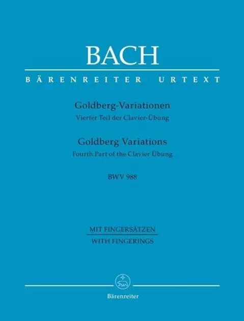 Cover: 9790006543175 | Goldberg-Variationen BWV 988 | Vierter Teil der Clavier-Übung | Bach
