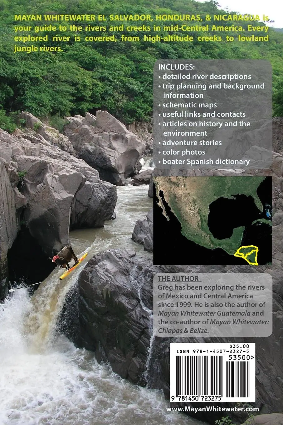 Rückseite: 9781450723275 | Mayan Whitewater El Salvador, Honduras, &amp; Nicaragua | Schwendinger