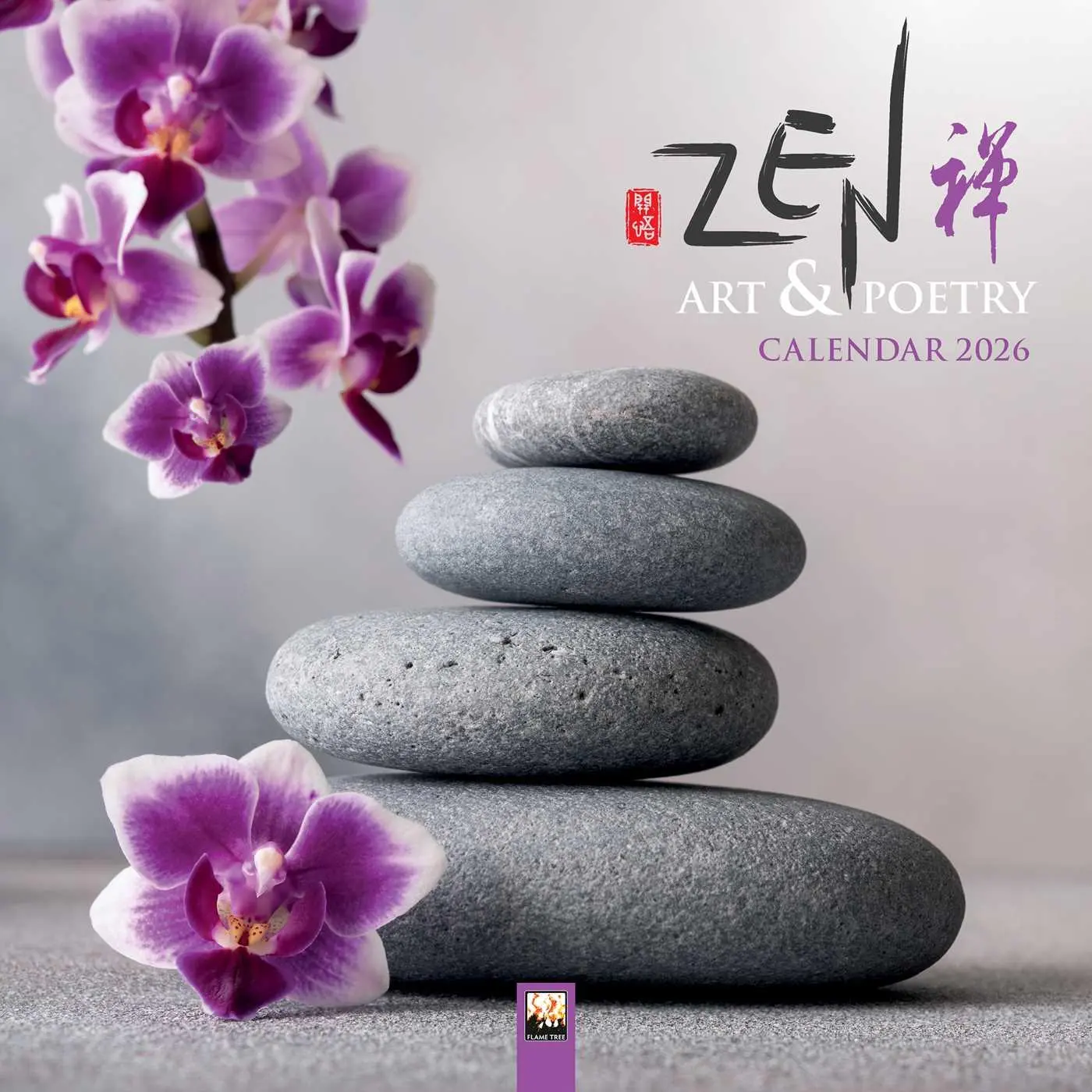 Cover: 9781835623275 | Zen Art &amp; Poetry Wall Calendar 2026 (Art Calendar) | Publishing | 2026