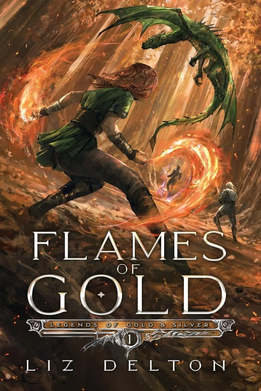 Cover: 9781954663275 | Flames of Gold | Liz Delton | Taschenbuch | Englisch | 2024