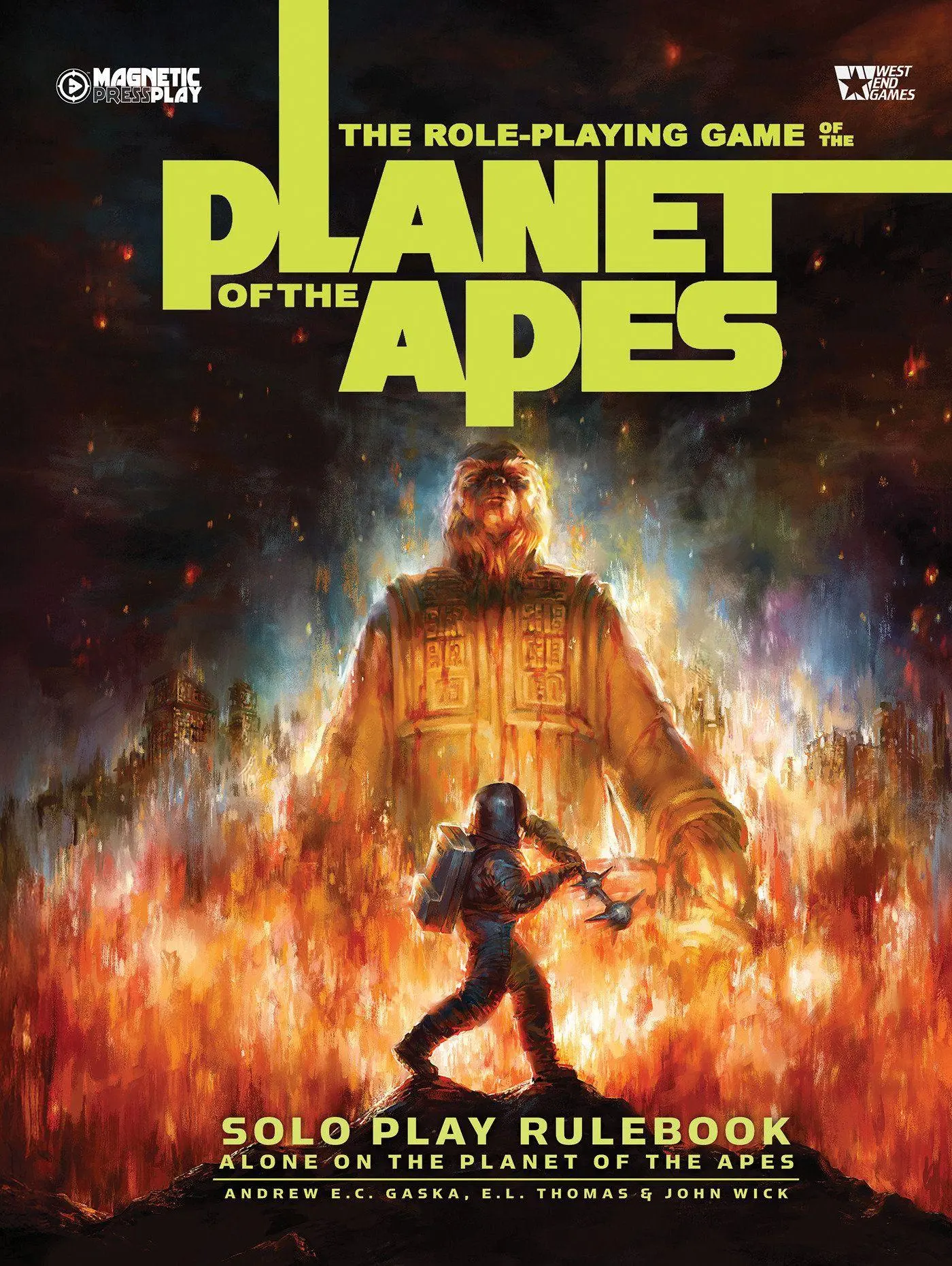 Cover: 9781962413275 | The Planet of the Apes Solo Rulebook | Andrew E. C. Gaska (u. a.)
