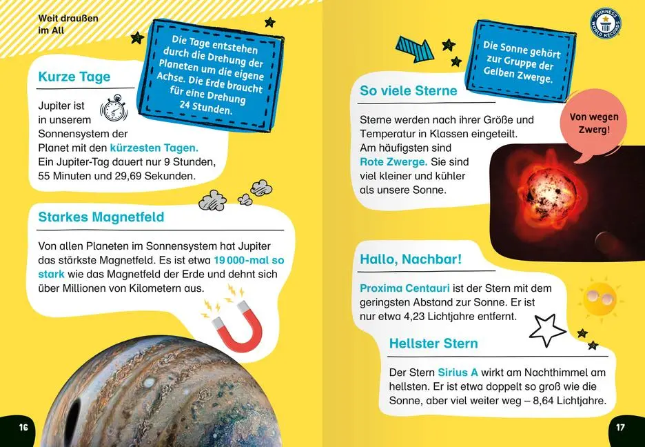 Bild: 9783473463275 | Guinness World Records für Erstleser - Weltraum | Buch | 64 S. | 2024