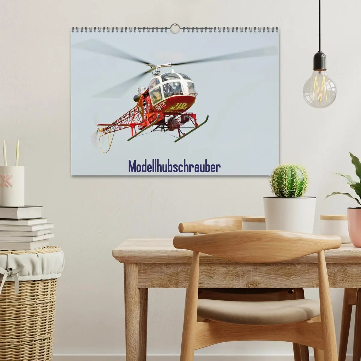 Bild: 9783516193275 | Modellhubschrauber (Wandkalender 2026 DIN A3 quer), CALVENDO...