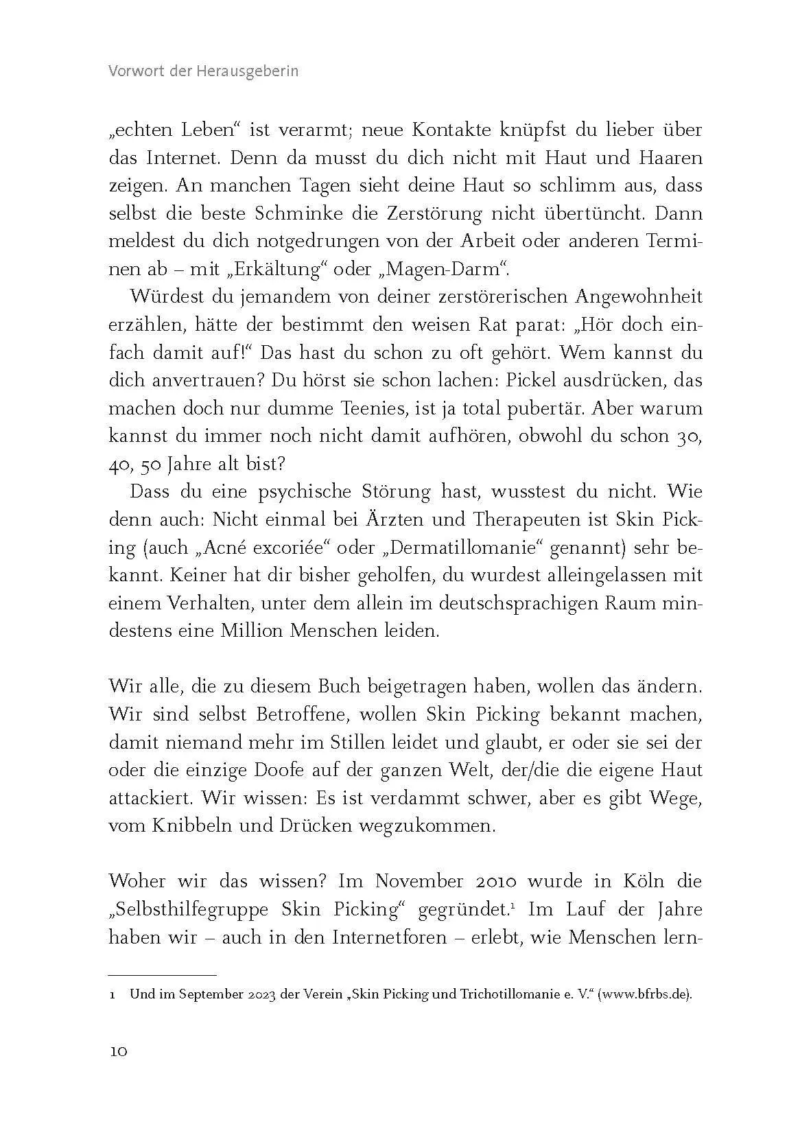 Bild: 9783863213275 | In meiner Haut | Leben mit Skin Picking | Ingrid Bäumer (u. a.) | Buch