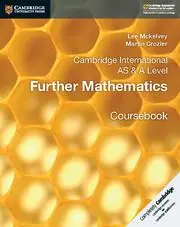 Cover: 9781108403375 | Cambridge International AS &amp; A Level Further Mathematics Coursebook