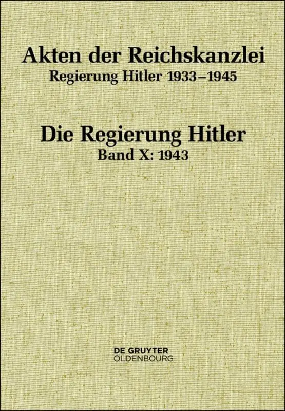 Cover: 9783110633375 | 1943 | Michael Hollmann (u. a.) | Buch | LXIV | Deutsch | 2019