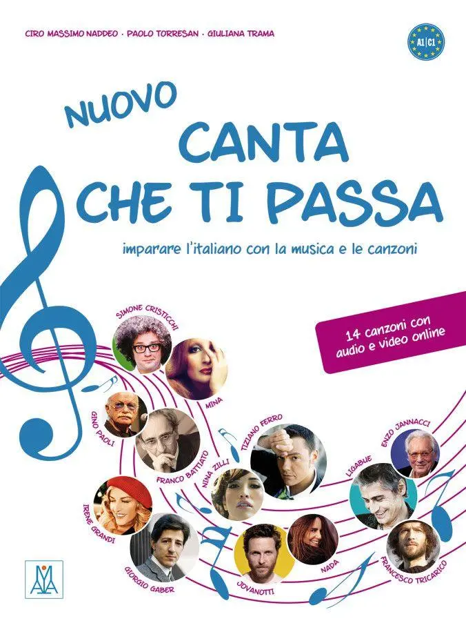 Cover: 9783190453375 | Nuovo canta che ti passa. Buch mit Audios online | Naddeo (u. a.)