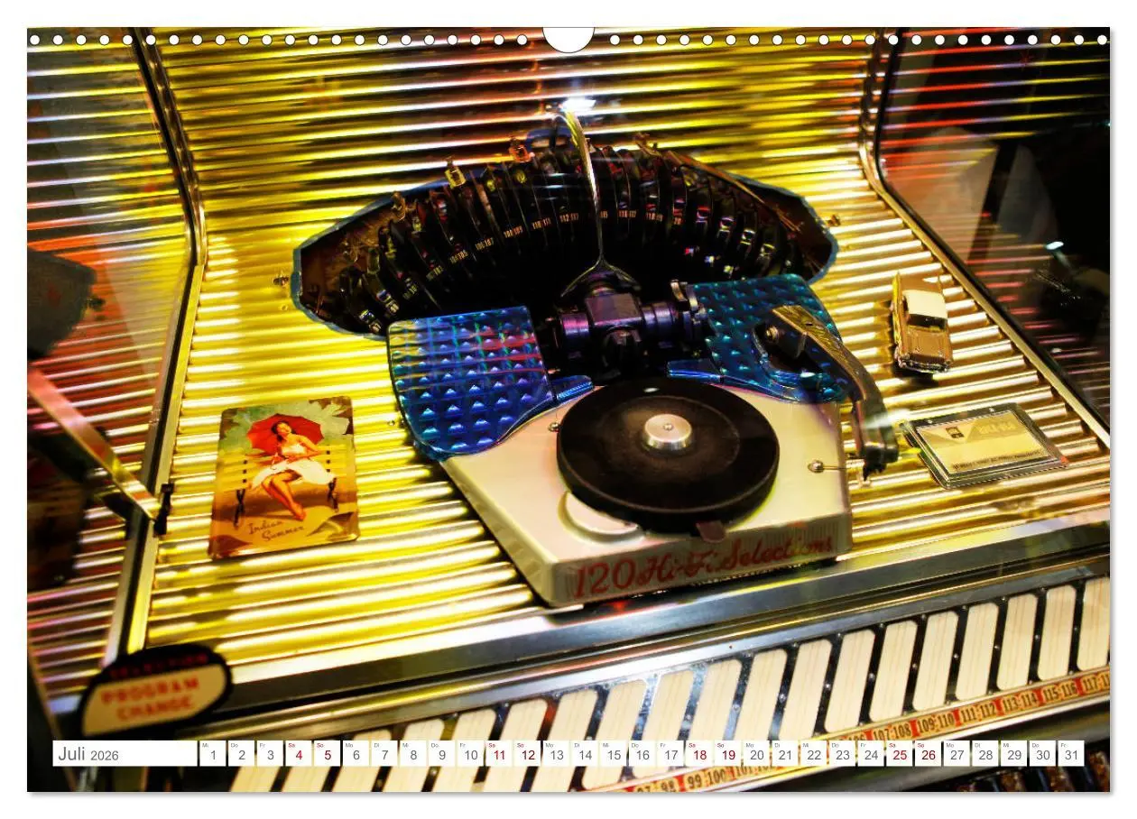 Bild: 9783457853375 | Wurlitzer und Co. (Wandkalender 2026 DIN A3 quer), CALVENDO...