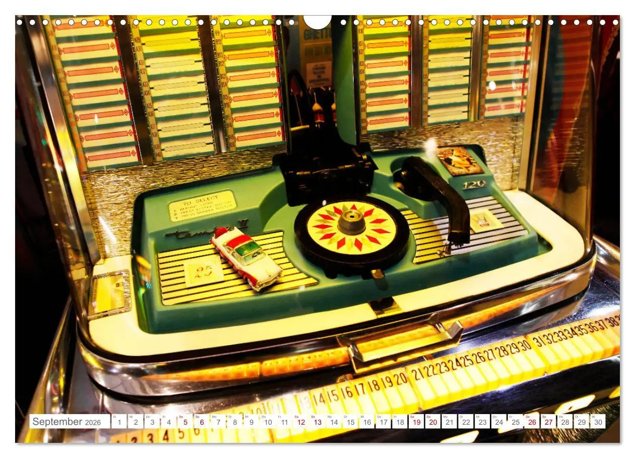 Bild: 9783457853375 | Wurlitzer und Co. (Wandkalender 2026 DIN A3 quer), CALVENDO...
