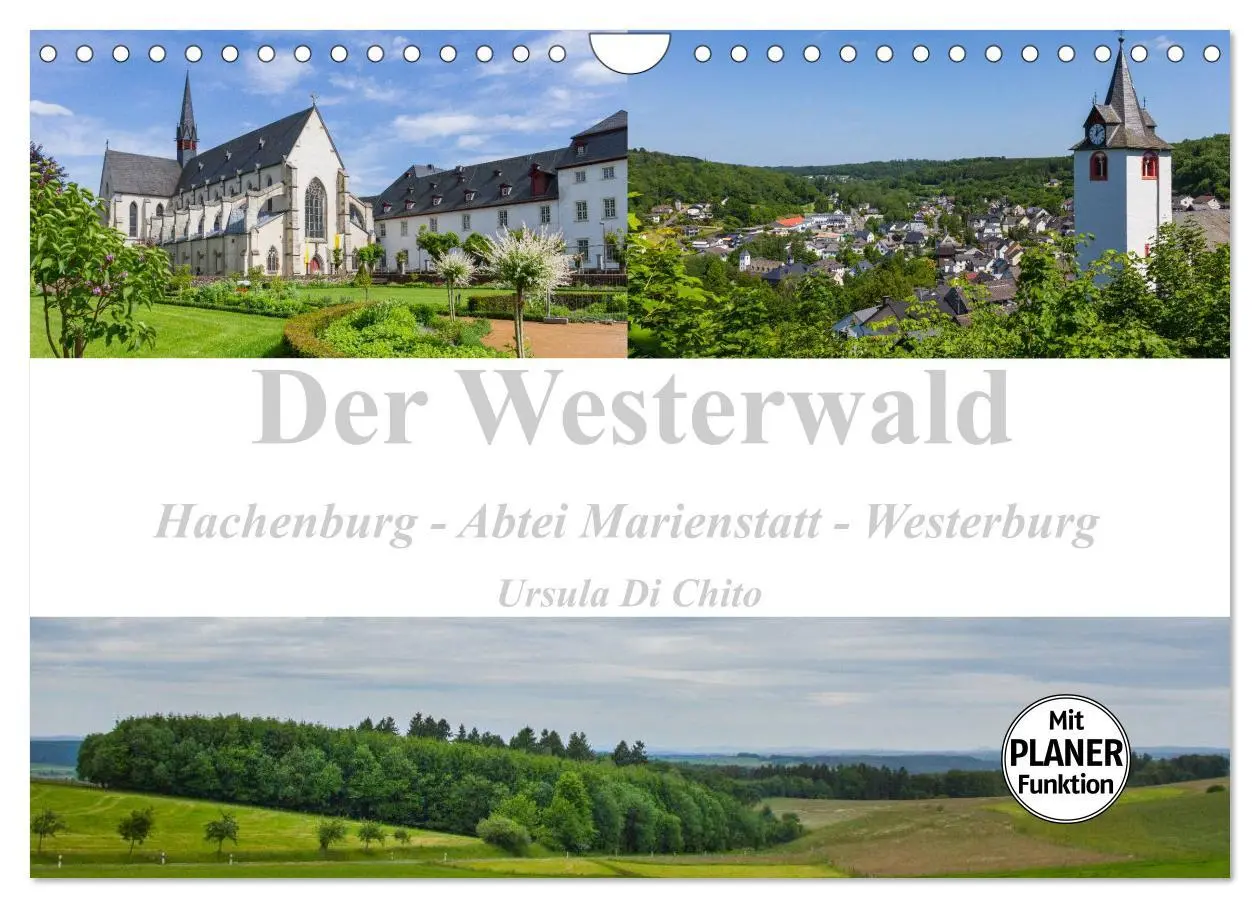 Cover: 9783516013375 | Der Westerwald (Wandkalender 2026 DIN A4 quer), CALVENDO...