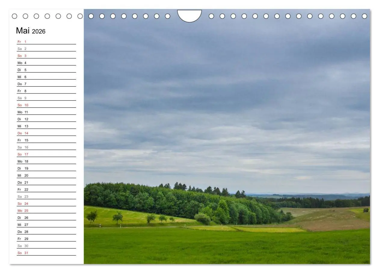 Bild: 9783516013375 | Der Westerwald (Wandkalender 2026 DIN A4 quer), CALVENDO...