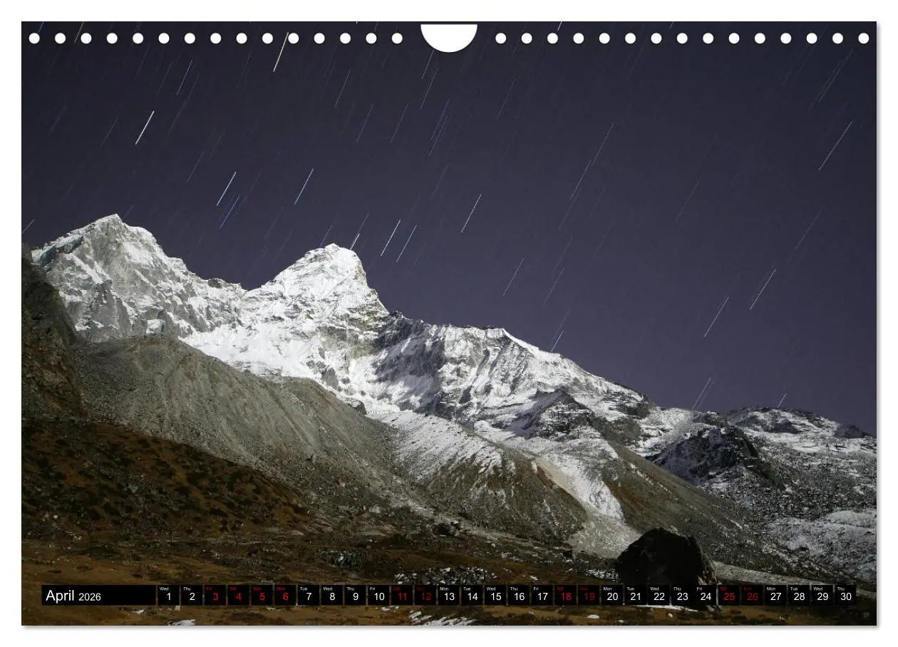Bild: 9783516563375 | The Nepal Himalaya (Wall Calendar 2026 DIN A4 landscape), CALVENDO...