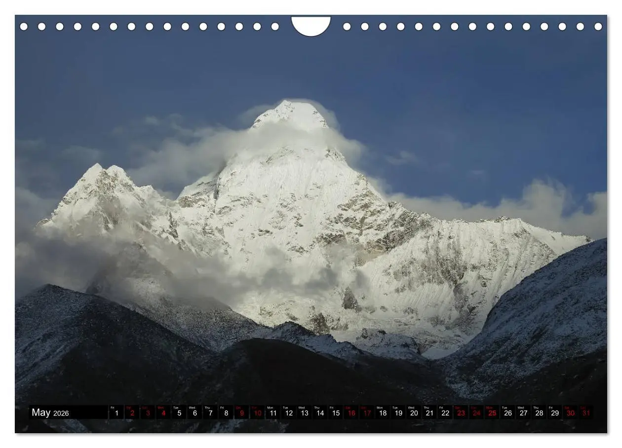 Bild: 9783516563375 | The Nepal Himalaya (Wall Calendar 2026 DIN A4 landscape), CALVENDO...