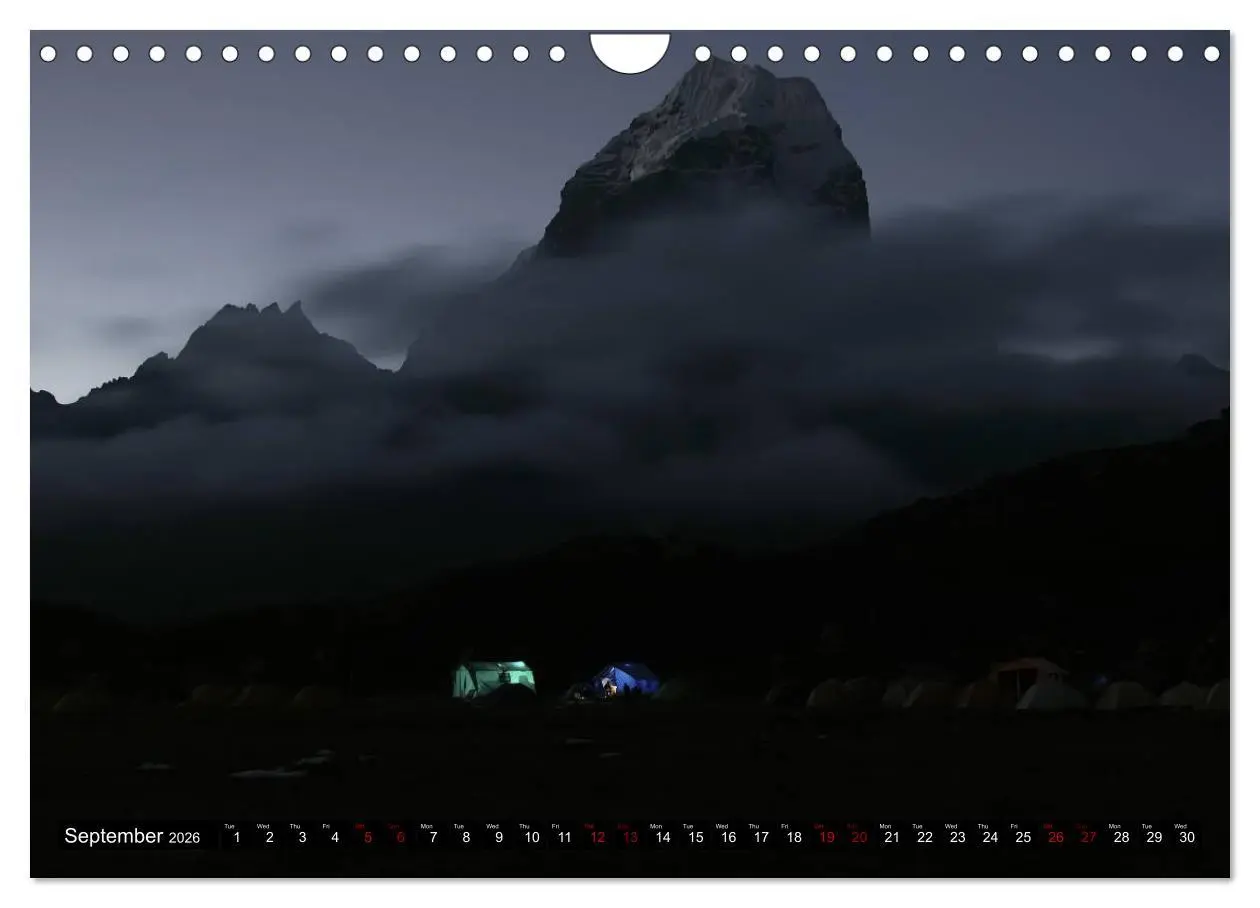 Bild: 9783516563375 | The Nepal Himalaya (Wall Calendar 2026 DIN A4 landscape), CALVENDO...