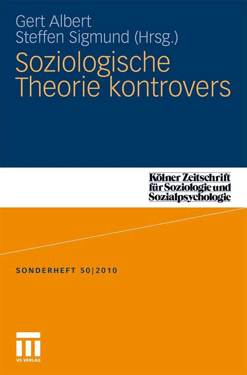 Cover: 9783531173375 | Soziologische Theorie kontrovers | Steffen Sigmund (u. a.) | Buch