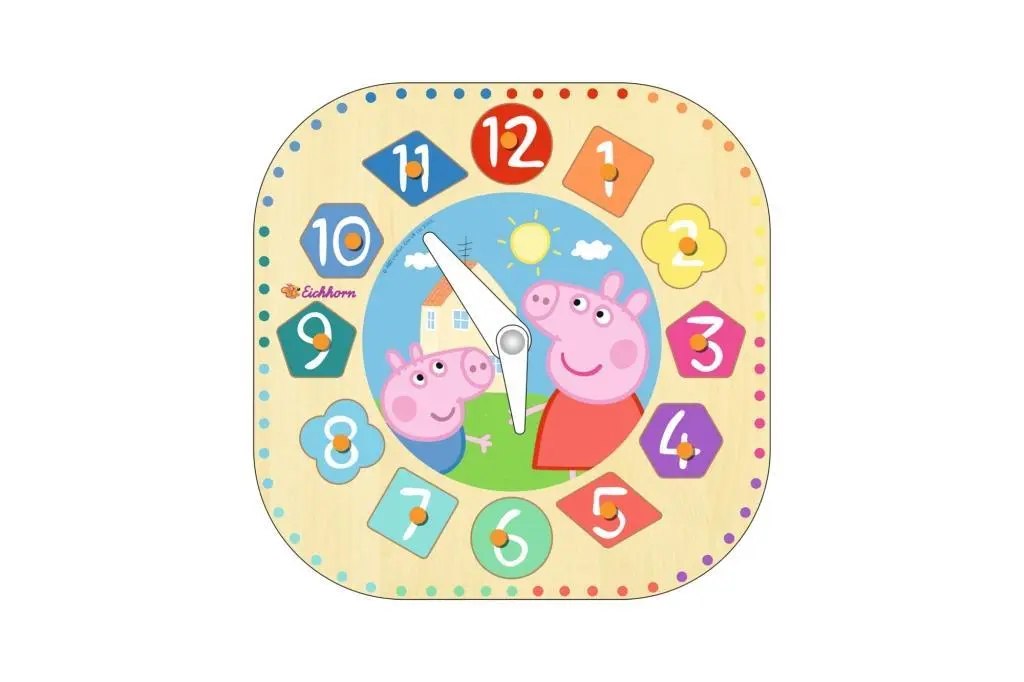 Cover: 4003046003475 | Peppa Pig, Lernuhr | Spiel | 109265704 | Deutsch | 2019 | Eichhorn