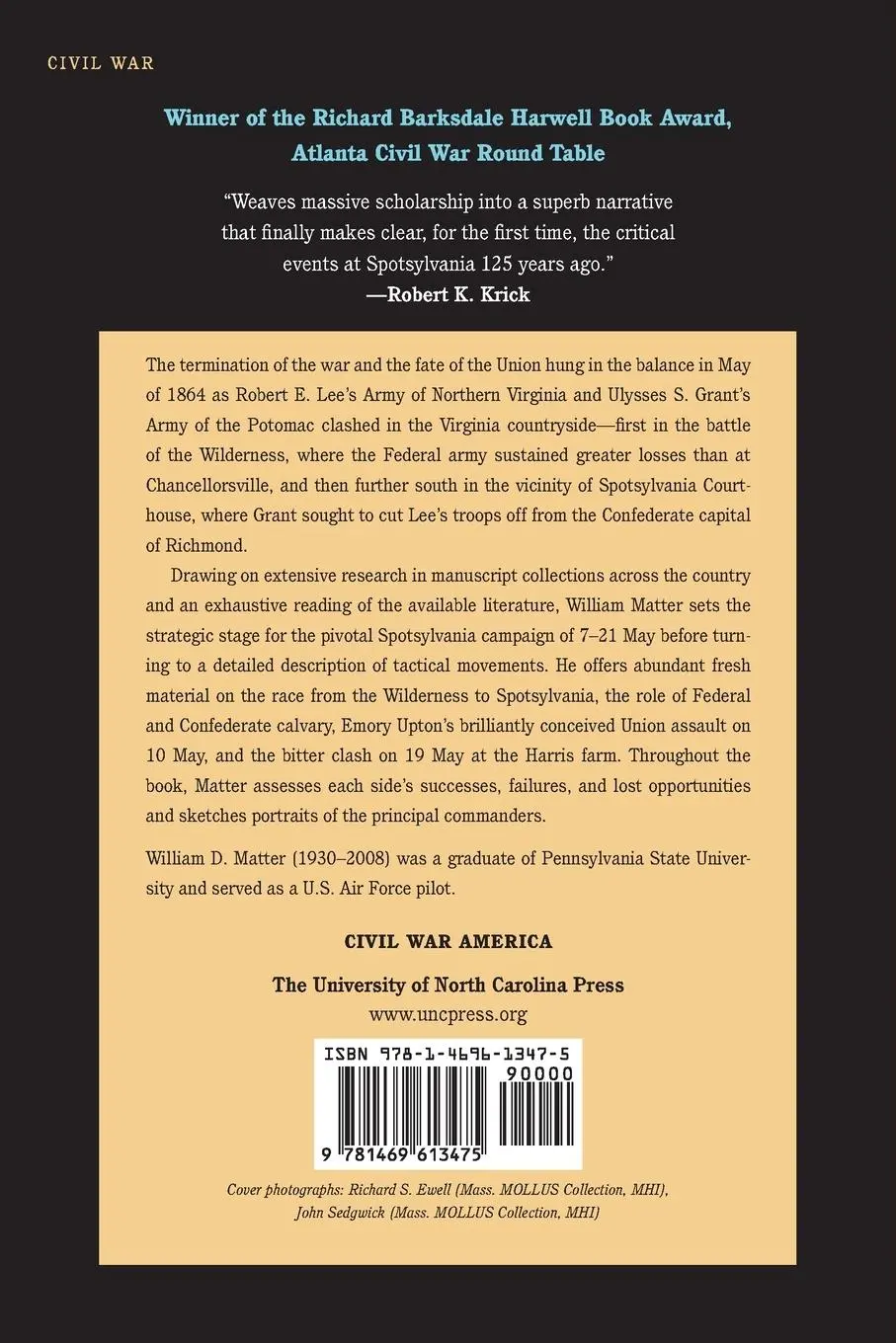 Rückseite: 9781469613475 | If It Takes All Summer | The Battle of Spotsylvania | Matter | Buch