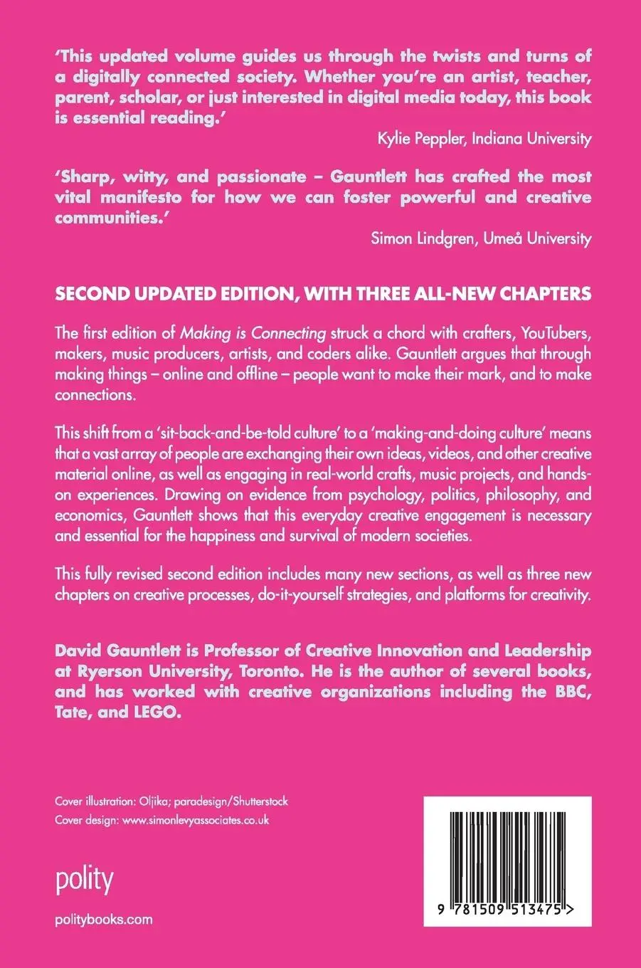 Rückseite: 9781509513475 | Making Is Connecting | David Gauntlett | Buch | 296 S. | Englisch