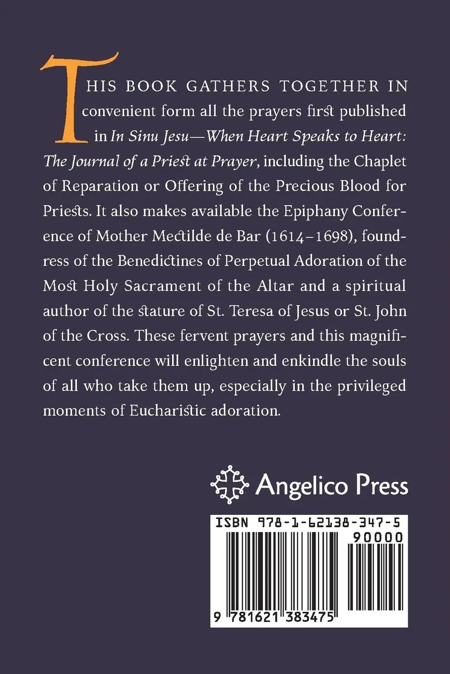 Rückseite: 9781621383475 | The Chaplet of Reparation and Other Prayers from In Sinu Jesu, with...